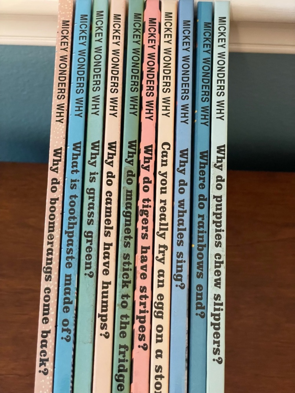 ✨ Disney Mickey Wonders Why Book Set – 10 Kids Learning Books Bundle 📚